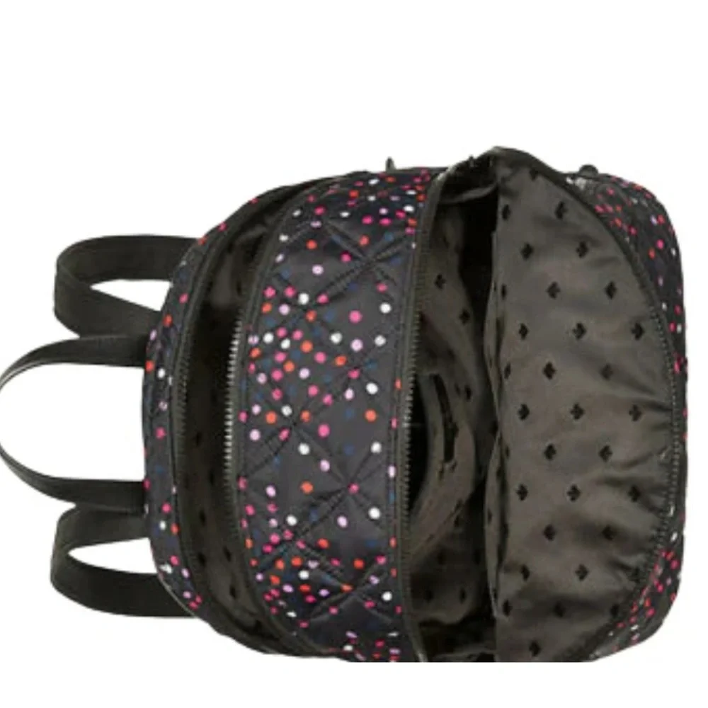 NWOT Kate Spade Karissa Quilted Confetti Large Backpack